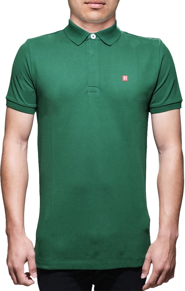 Camisa Polo Hydrant Shirt Hparis PH000015 Verde Musgo - Masculina