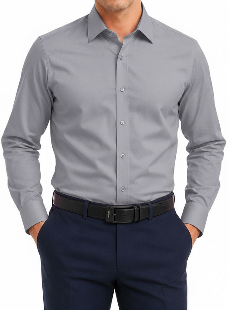 Camisa social Hydrant 26S6006359 Grey - Proteção Hidrofóbica
